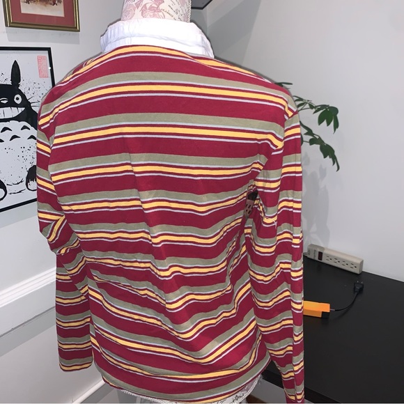 Striped collar tee - Picture 3 of 4